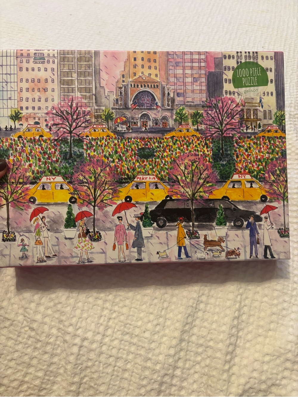 Spring on Park Avenue New York Michael Storrings Puzzle - 1000 Piece